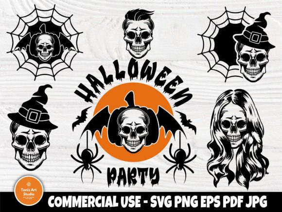 Download Halloween, Skulls&nbsp;Bundle - Premium Resources